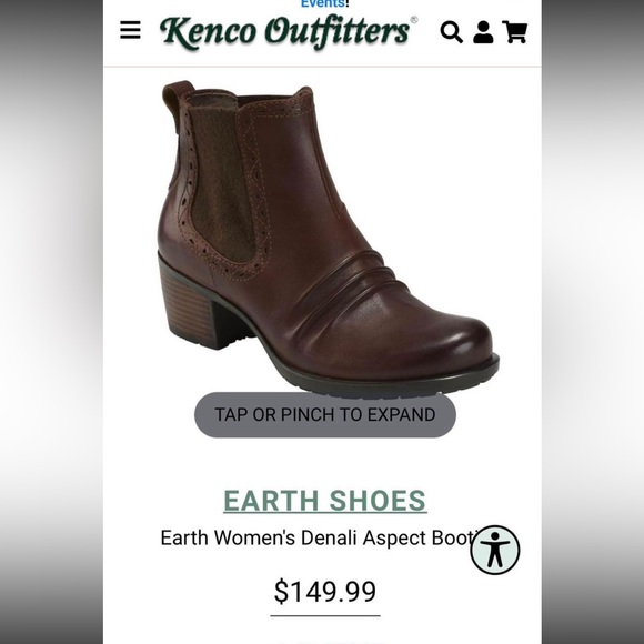 Earth Denali Respect Bootie - Size 8.5M - Hot Maroon - Picture 14 of 14